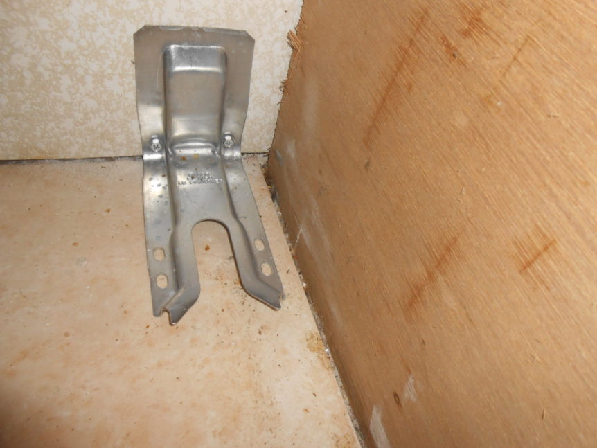 Antitip bracket Learn About My Inspection