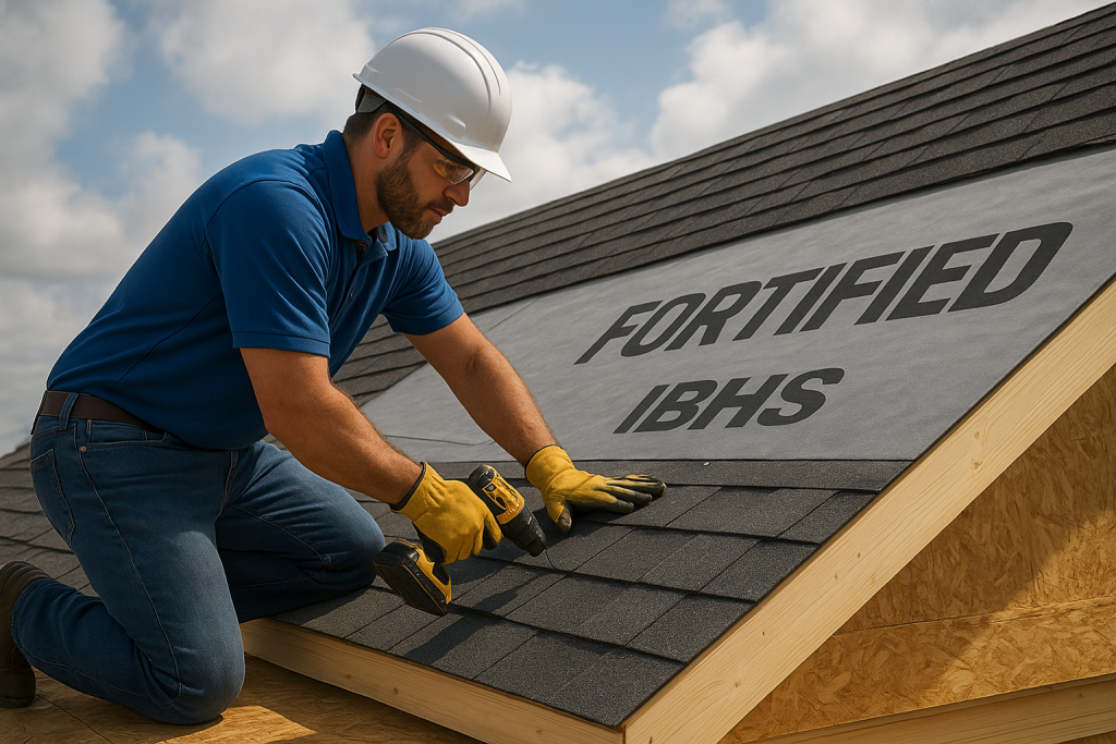 installing a fortified roof