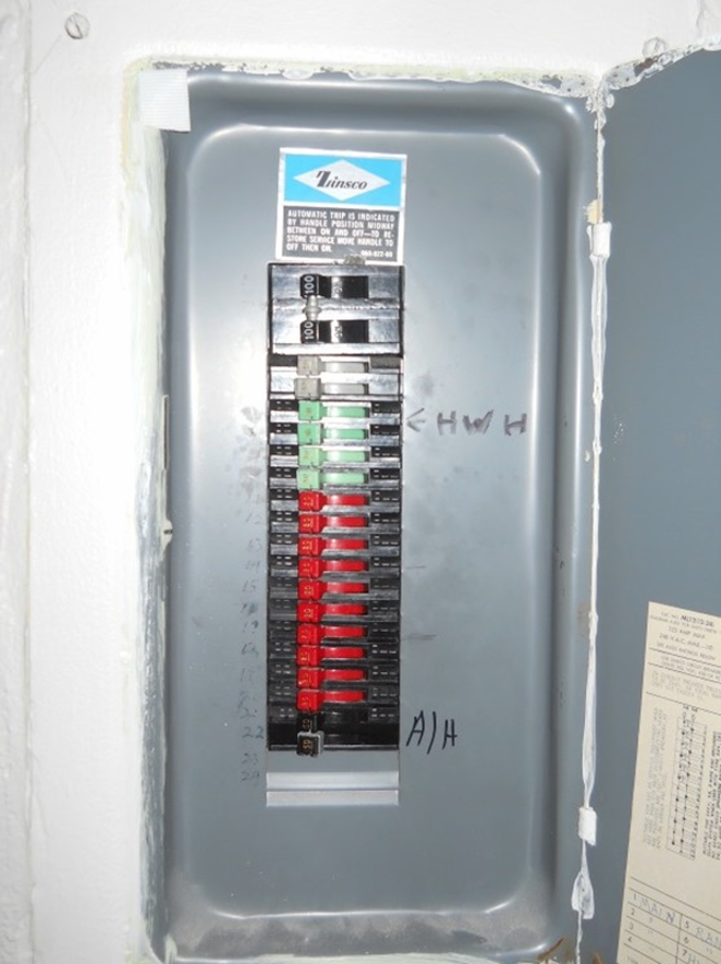 bad electric panel found on a home inspection